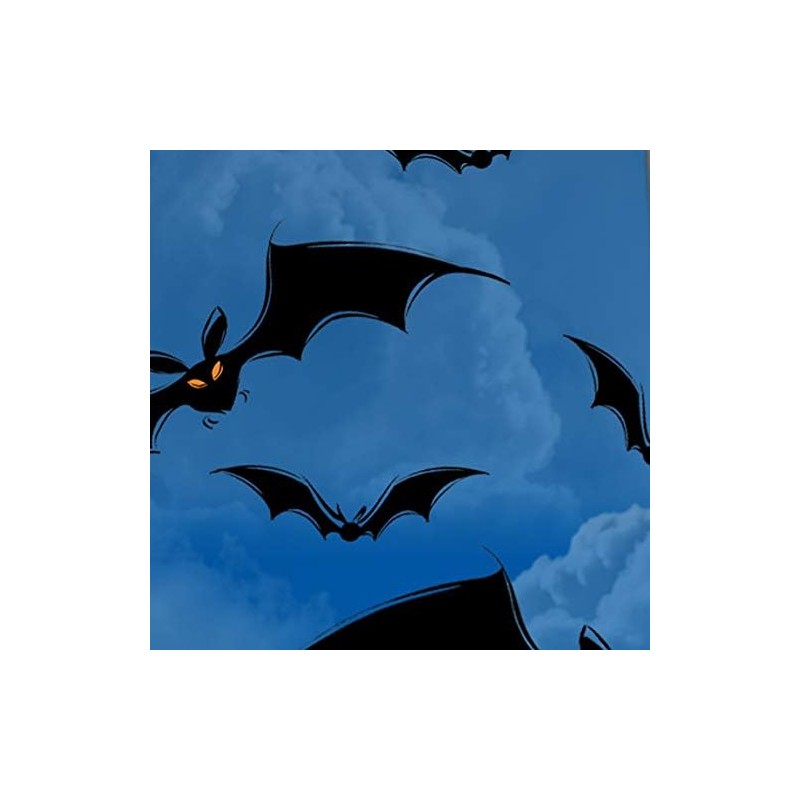 Corbata Flying Bats para hombre de Halloween por Three Rooker