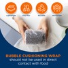 Campior Small Bubble Cushioning Wrap for Moving and Shipping -
