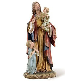 Jesus with Children Renaissance Collection Figure - 10" (4218-2)