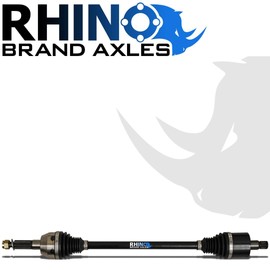 SuperATV Heavy Duty Rhino Brand Front Right CV Axle for Can-Am Defender HD 5/8 / 10 / Max (See Fitment) - Stock Length FRONT RIGHT - Upgrade From Your OEM Axle!
