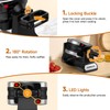 Waffle Maker, Double Belgian Waffle Maker 180°Flip, 1400W Waffle Iron