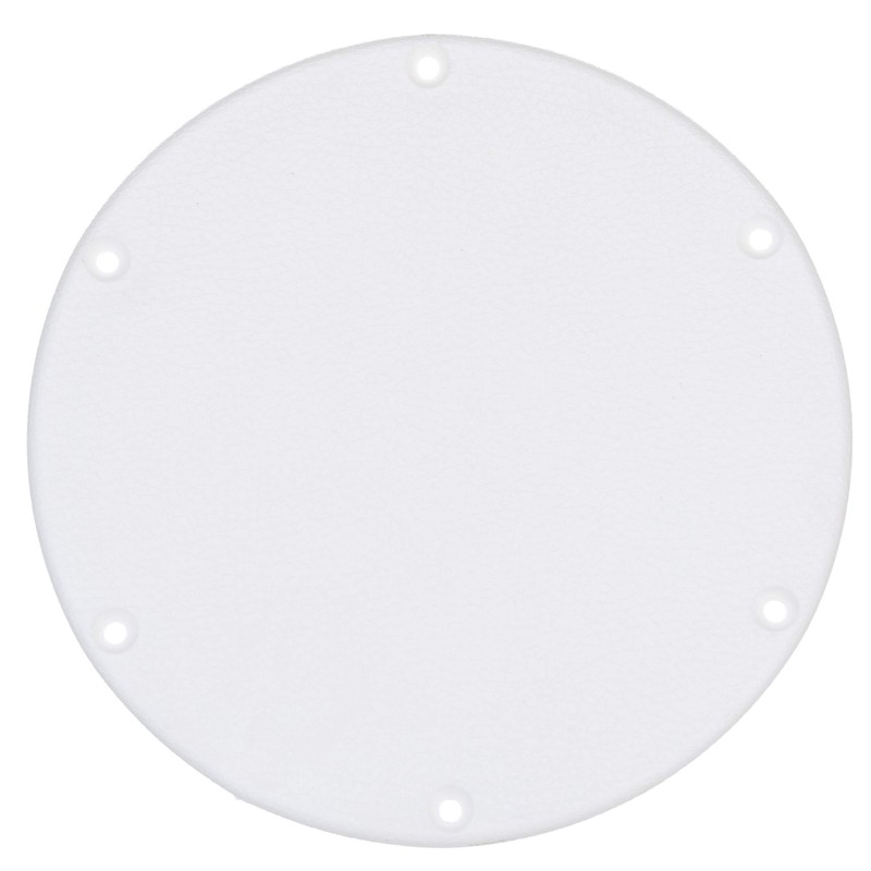 Seachoice Mounted Boat Plate Cover, Arctic White Finish, Up to