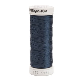 Sulky Rayon Thread for Sewing, 250-Yard, Weathered Blue