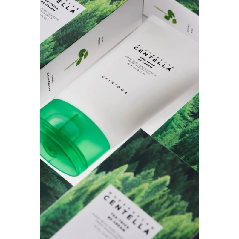 Skin1004 Madagascar Centella Tea-trica B5 crema 75 ml, calma y