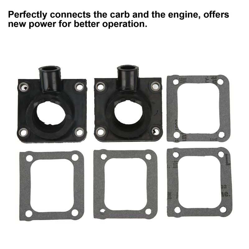Carburetor Intake Manifold Boot Gasket Kit Replacement for BANSHEE YFZ