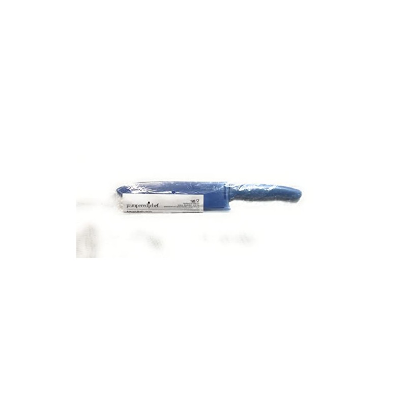PAMPERED CHEF New model. #1516 CHEF'S COLOR COATED KITCHEN KNIFE