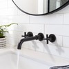 Oil Rubbed Bronze Bathroom Faucet - ARCORA Wall Mount Bathroom