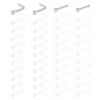 VCMART Clear Nose Studs for Work Clear Nose Rings for