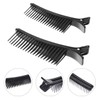 Housoutil Professional Hair Clips, 2PCS Sectioning Grip Clip with Comb,
