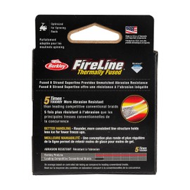 Berkley FireLine® Superline, Crystal, 6lb | 2.7kg, 50yd | 45m Fishing Line, Suitable for Freshwater Environments