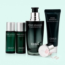 Ohui Woori Sanghoe Ohui Prime Advancer De-Aging Ampoule Serum 50ML Cosmetics Wrinkle Improvement / 우리상회 오휘 프라임 어드밴서 디에이징 앰플 세럼 50ML 화장품 주름개선