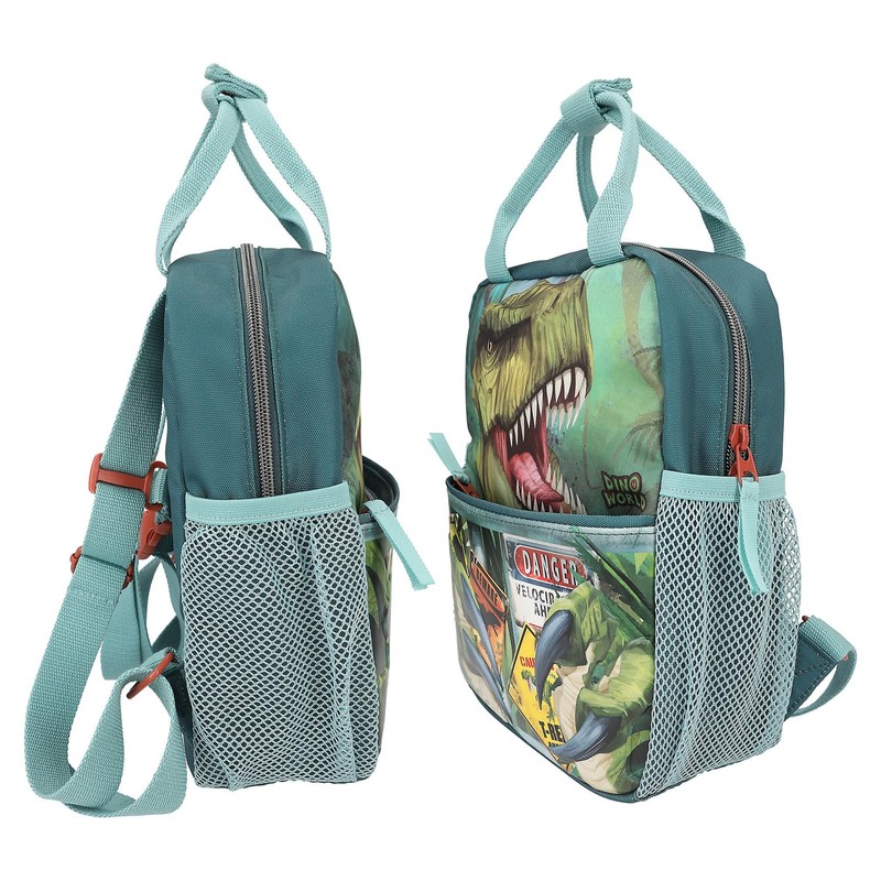Depesche 11778 Dino World Danger Backpack for Children in Dark