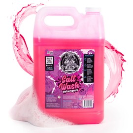 Salty Captain Foaming Salt Remover Wash - Remove Salt Off Boats & Cars, Prevent Saltwater Corrosion on Marine JetSkis, Trailers, Eco-Friendly Salt Neutralizer Boat Cleaner