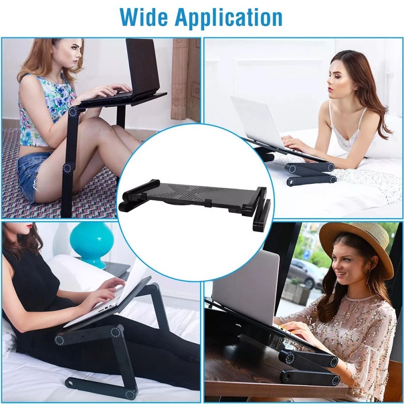 Universal 360° Adjustable Laptop Table Stand Lap Sofa Bed Tray