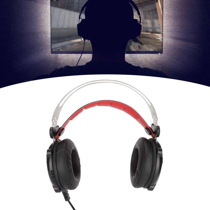 H9 Gaming Headset Comfortable Memory Foam 7.1 Surround Sound Multifunction