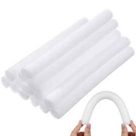 Garneck 14pcs Sofa Slipcover Grips Foam Sticks for Couch Cushion Support Flexible Tuck Strips to Secure Slipcovers Easy Installation and Reusable Furniture Protector White Foam
