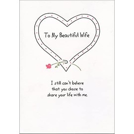 Recycled Paper Greetings I Still Can't Believe Sweetest Day Card for Wife