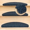 Kettelservice-Metzker Ramon Half Round Stair Mats Blue 1 Piece