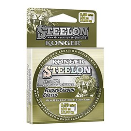 KONGER Steelon Fluorocarbon Fishing Line 0.12-0.50 mm (0.22 mm)