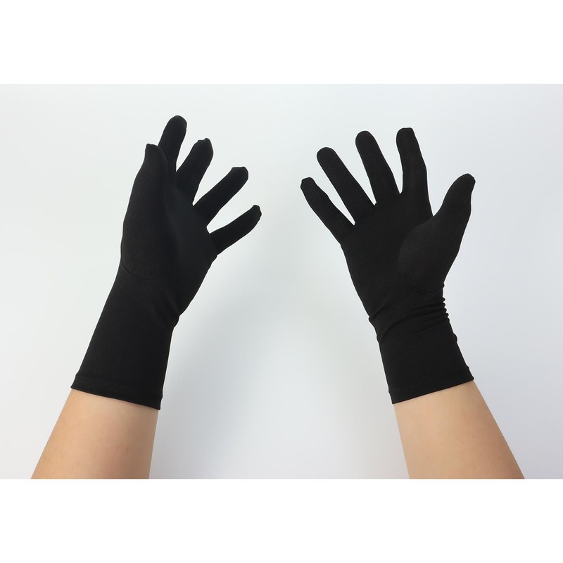 Gaoin - Guantes elásticos unisex cortos de elastano de 9.5