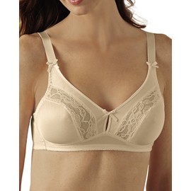 Collections Etc 2-Pack Instant Shaping by Plusform Keyhole Bra 42A