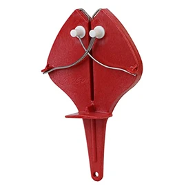 ERGO STEEL 3 Knife Edge Maintenance Sharpening Tool-Red
