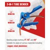 Turnirace 25 ft 3/16in &1/4in Copper Coated Brake Line Flaring
