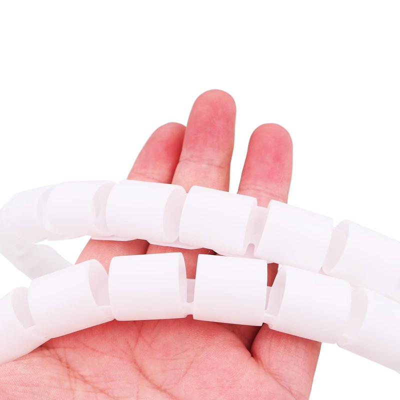 WANGCL Cable Management Lead, 22mm x 2m Spiral Cable Clamp