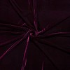 Luxury Stretchy Shiny Velvet Fabric Material - Wine, 1MTR 150x100cm
