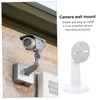 TEHAUX 2Pcs Adjustable Wall Mounted Security Bracket Swivel CCTV Holder