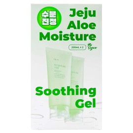 Botanara Jeju Aloe Moist Soothing Gel 200ml x 2 Moisture Soothing / 식물나라 제주 알로에 촉촉 수딩젤200ml x2개 수분진정