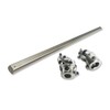 IMOOA Chrome 22" Steering Shaft with Dual Universal U Joints