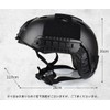 Ansimple Tactical Helmet, Airsoft Helmet, Cosplay Helmet, Survival Game, Equipment,