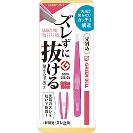 Amazing tweezers that come out without slipping, GT235 Shiny Pink