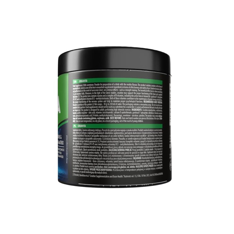 Activlab CREAVITA - Jar 300g - 30 Servings - Mohito