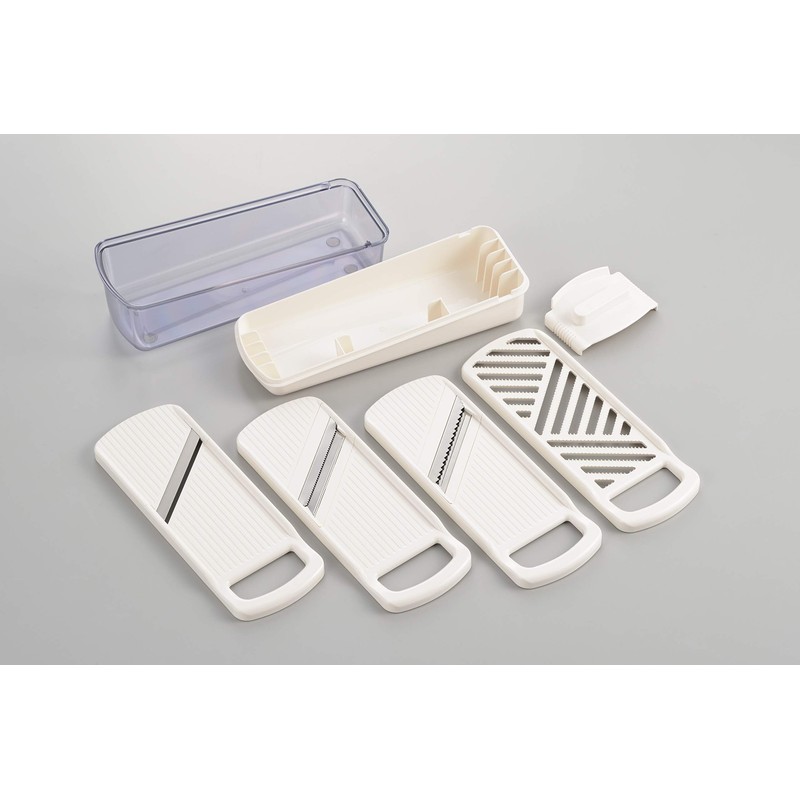 Yoshikawa SJ2955 Cookware Set, Slicer, Slicer, Julienne, Grater, Made in