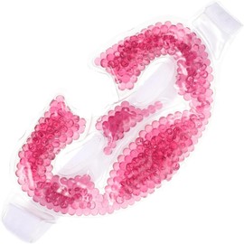 Baluue 2piezas Compresa Fría Reutilizable Para Rostro Máscara De Gel Para Alivio De Ojos Belleza Cubierta Facial Refrescante Para Sueño Reparador y Cuidado Piel