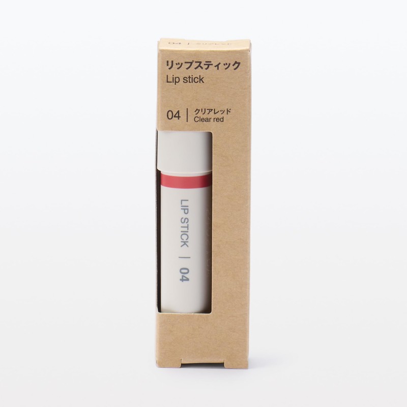 MUJI OAP99A4S Lipstick Clear Red 2.5 g