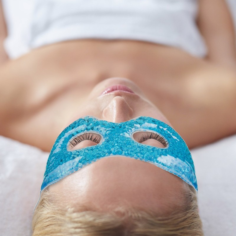 Feluna Cooling Gel Eye Mask, Relaxation Mask for Cold Therapy,