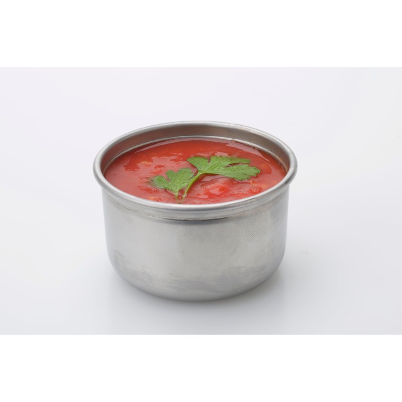 Smash Microwave Safe Stainless Steel Mini Dressing/Sauce Pots, Sage, 2oz