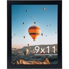 JCJMY JCJMY 9x11 Picture Frame Black for Wall Hanging or