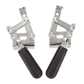 2pcs Wheelchair Brakes Steel Side Mount Assembly Manual Sensitive Wheelchair Locks Brakes