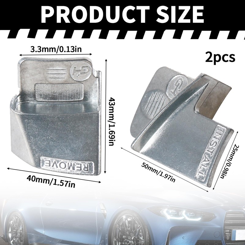 UESDU 4 Pcs Stretch Belt Tool, Stretch Belt Remover/Installer Tool