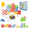 ZITUZY 48 Pieces Tetra Tower, Tetra Tower Game, Tetra Tower