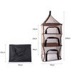 Desy & Feeci Camping Dry Net-4 Layer Outdoor Hanging Foldable