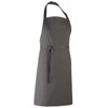 Premier Colours Bib Apron / Workwear (One Size) (Dark Grey)