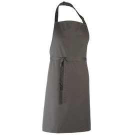 Premier Colours Bib Apron / Workwear (One Size) (Dark Grey)