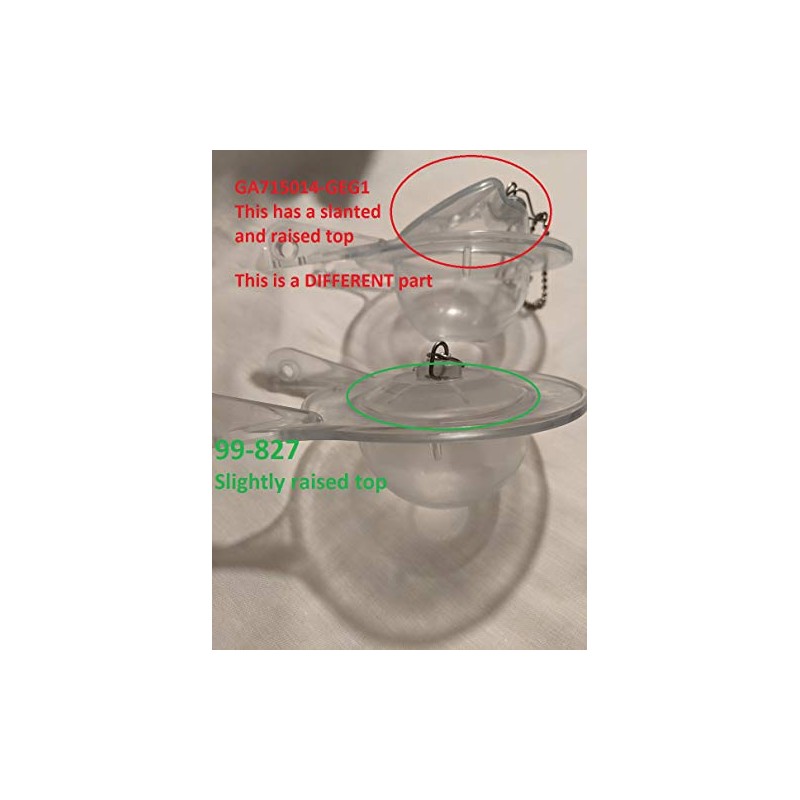 Gerber 99-827 Toilet Flapper - 3 inch flapper For Gerber