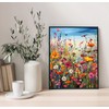 Aapxi Paint by Numbers Adults Paint by Numbers Flower Meadow