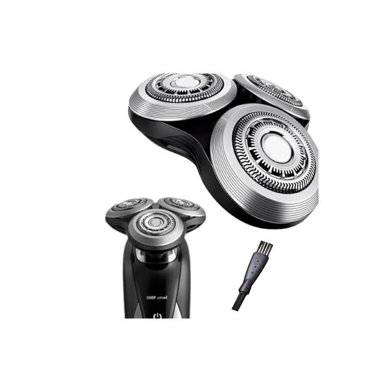 SH90 Replacement Rotary Heads for Philipss Norelcos Shavers Series 9000,